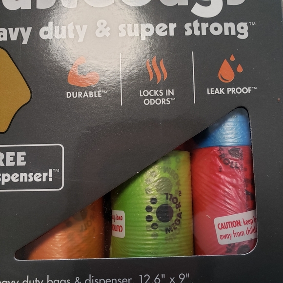 Petkin Dog Wastebags. Free dispenser. Citrus scent - Picture 5 of 8